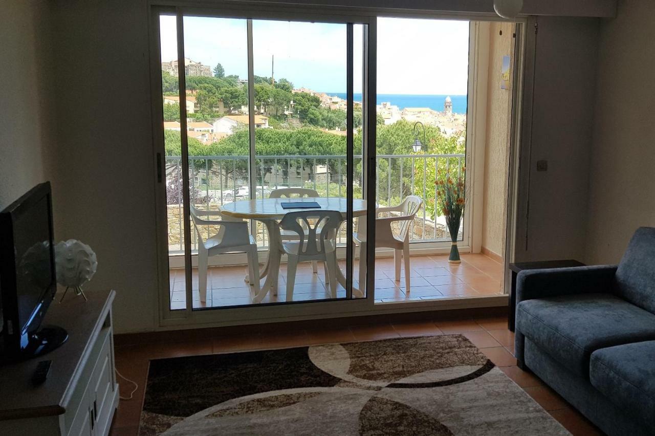 3Amb31 - Studio Pour 3 Personnes Avec Magnifique Vue Sur La Baie 콜리우르 외부 사진